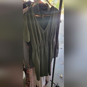 Torrid Olive Green Dress